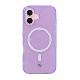 Rvelon iPhone 16 Cover Glitter MagSafe Lilla