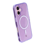 Rvelon iPhone 16 Cover Glitter MagSafe Lilla