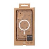 Rvelon iPhone 16 Cover Glitter MagSafe Hvid