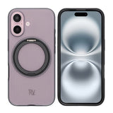 Rvelon iPhone 16 Cover Roterbart MagSafe Stativ Sort