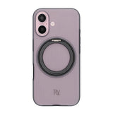 Rvelon iPhone 16 Cover Roterbart MagSafe Stativ Sort