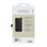 Buffalo iPhone 16 Cover Ægte læder MagSeries Sort