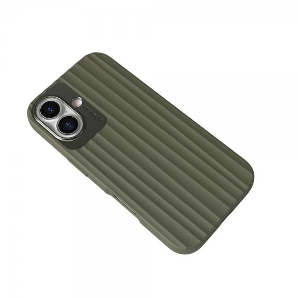 Nudient iPhone 16 Cover Bold MagSafe Olive Green