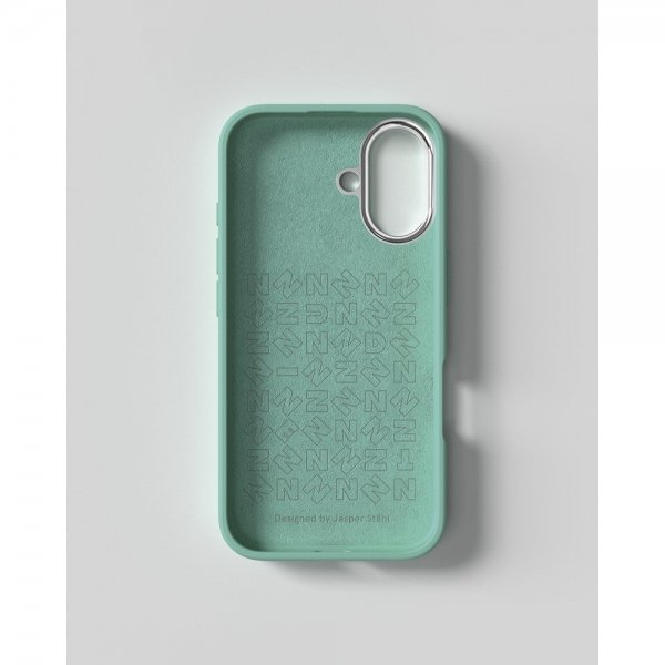 Nudient iPhone 16 Cover Bold MagSafe Opal Turquoise
