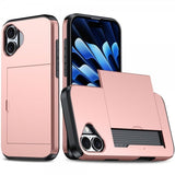 iPhone 16 Cover Card Slide Rosaguld