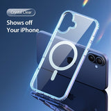 Dux Ducis iPhone 16 Cover Clin Series MagSafe Transparent