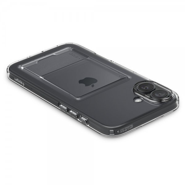 Spigen iPhone 16 Cover Crystal Slot Crystal Clear
