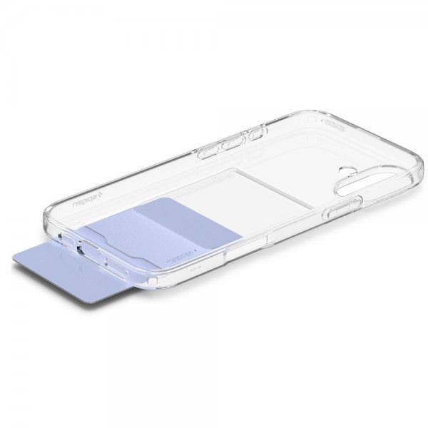 Spigen iPhone 16 Cover Crystal Slot Crystal Clear