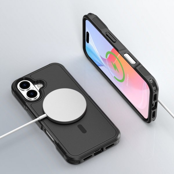 4smarts iPhone 16 Cover Defend Etui Ultimag Sort