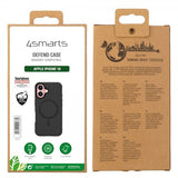 4smarts iPhone 16 Cover Defend Etui Ultimag Sort