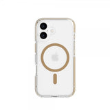 Tech21 iPhone 16 Cover EvoCrystal MagSafe Guld
