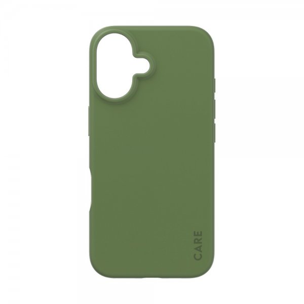 CARE by PanzerGlass iPhone 16 Cover Moderigtig Grøn