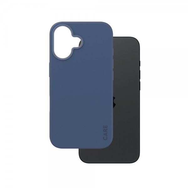CARE by PanzerGlass iPhone 16 Cover Fashionable MagSafe Blå