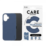 CARE by PanzerGlass iPhone 16 Cover Fashionable MagSafe Blå