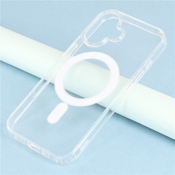 Nordic Covers iPhone 16 Cover Feather Series MagSafe Transparent