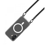 Celly iPhone 16 Cover Freedom Necklace MagSafe Transparent
