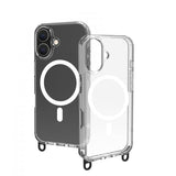Celly iPhone 16 Cover Freedom Necklace MagSafe Transparent