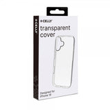 Celly iPhone 16 Cover GELSKIN Gennemsigtig