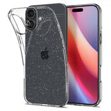 Spigen iPhone 16 Cover Liquid Crystal Glitter Crystal Quartz