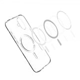 Spigen iPhone 16 Cover Liquid Crystal MagFit Crystal Clear