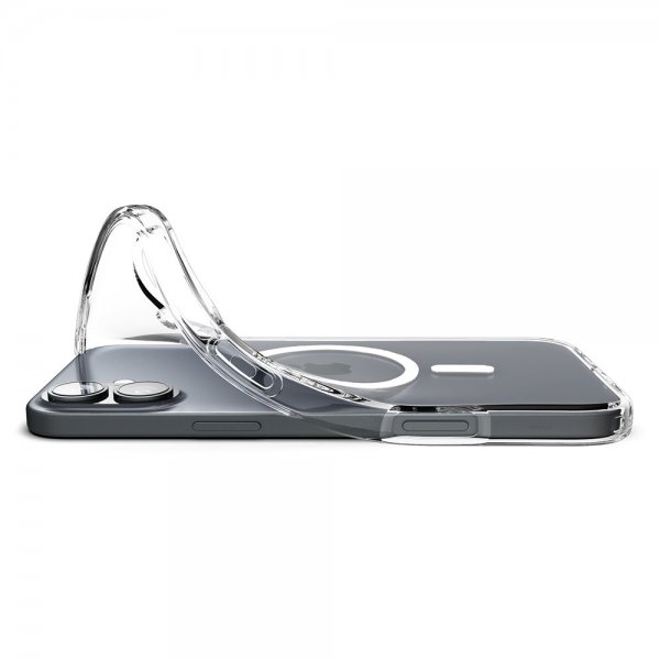 Spigen iPhone 16 Cover Liquid Crystal MagFit Crystal Clear
