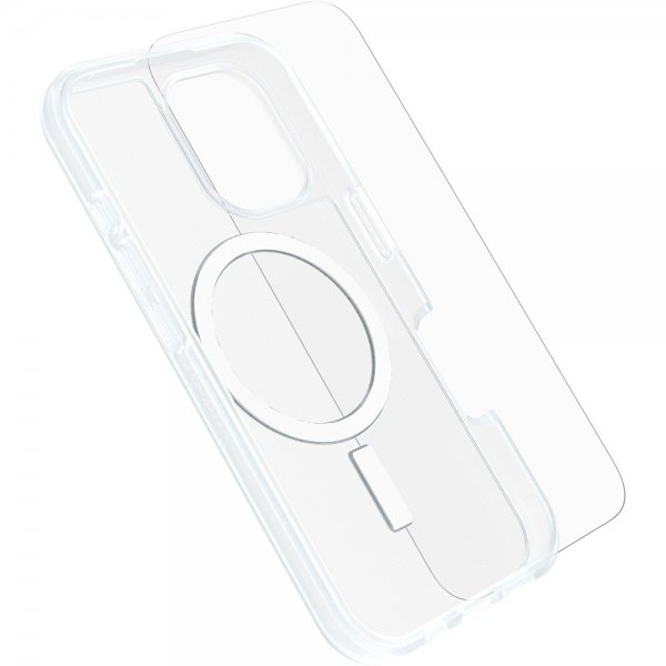 Otterbox iPhone 16 Cover med Skærmbeskytter React MagSafe + Glass