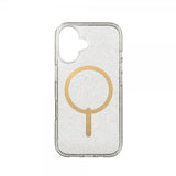 ZAGG iPhone 16 Cover Milan Snap Gold Glitter