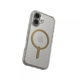 ZAGG iPhone 16 Cover Milan Snap Gold Glitter