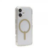 ZAGG iPhone 16 Cover Milan Snap Gold Glitter