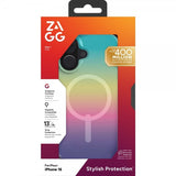 ZAGG iPhone 16 Cover Milan Snap Iridescent