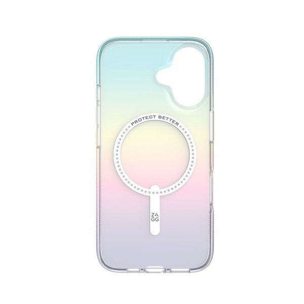 ZAGG iPhone 16 Cover Milan Snap Iridescent