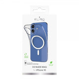 Puro iPhone 16 Cover Nude Mag Transparent