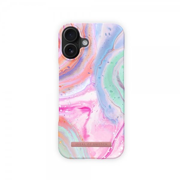 Ideal of Sweden iPhone 16 Cover Printed Case MagSafe Pastel Marble
