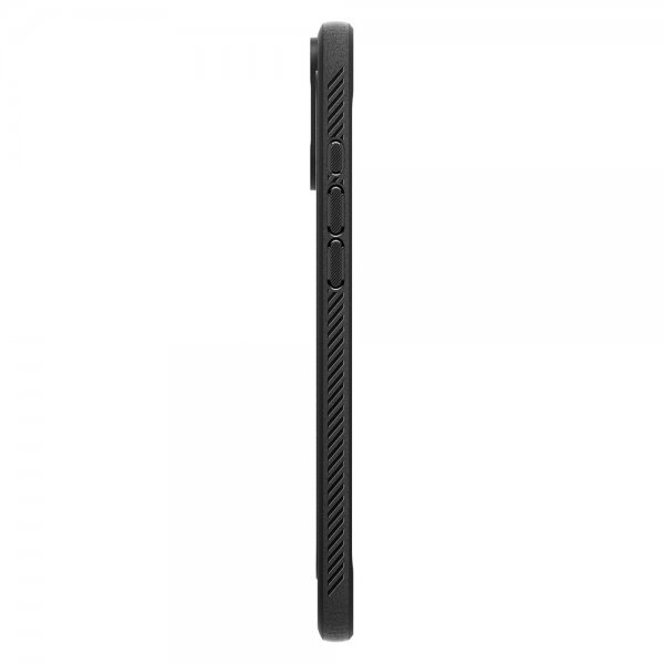 Spigen iPhone 16 Cover Rugged Armor MagFit Mat Sort