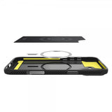 Spigen iPhone 16 Cover Rugged Armor MagFit Mat Sort