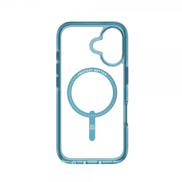 ZAGG iPhone 16 Cover Santa Cruz Snap Retro Blue