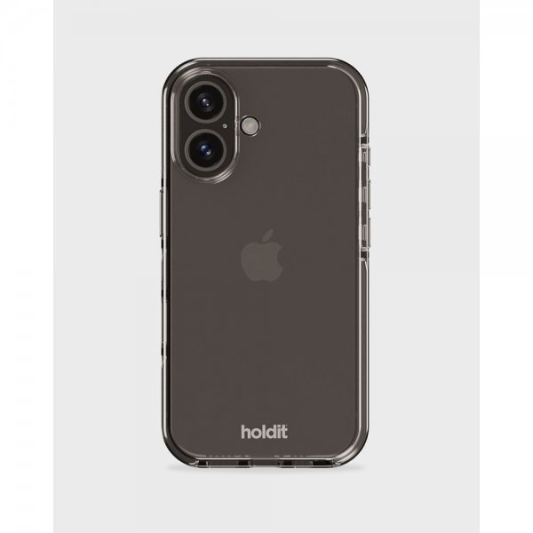 holdit iPhone 16 Cover Seethru Hvid