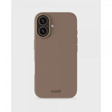 holdit iPhone 16 Cover Silikone Mocha Brown