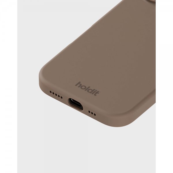 holdit iPhone 16 Cover Silikone Mocha Brown