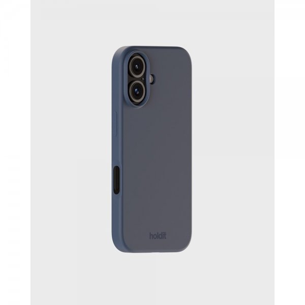 holdit iPhone 16 Cover Silikone Pacific Blue