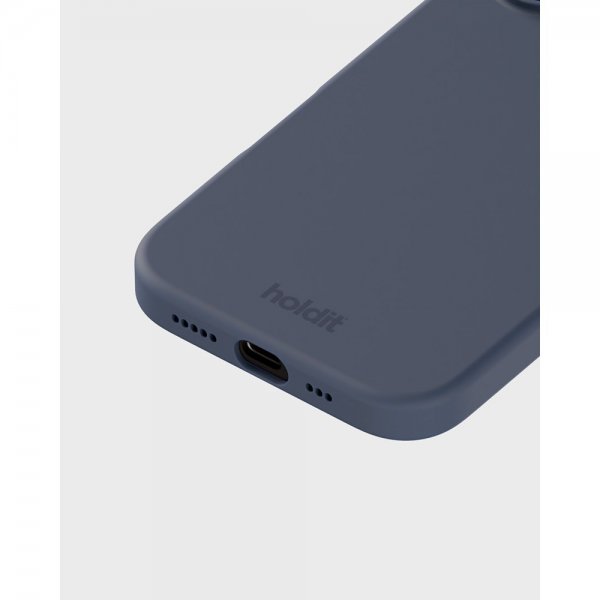 holdit iPhone 16 Cover Silikone Pacific Blue