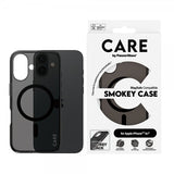 CARE by PanzerGlass iPhone 16 Cover Smokey MagSafe Sort