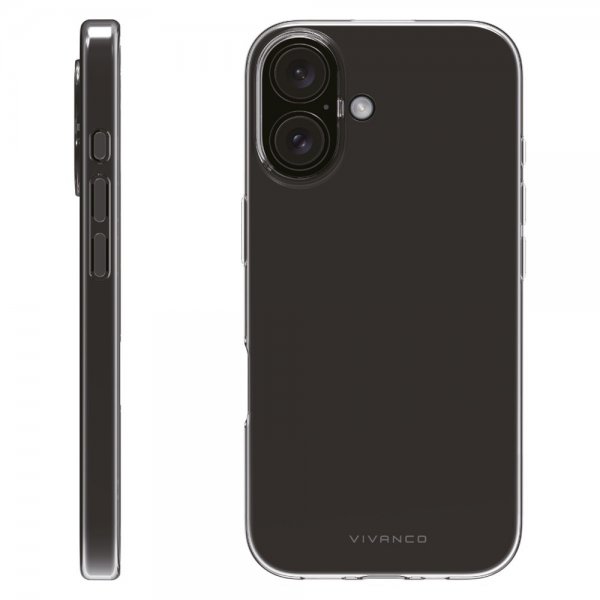 Vivanco iPhone 16 Cover Super Slim Transparent