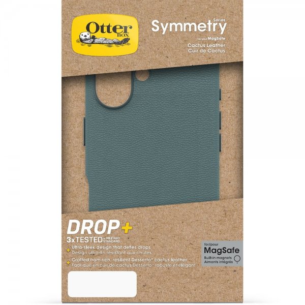 Otterbox iPhone 16 Cover Symmetry Cactus Leather MagSafe Sagebrush