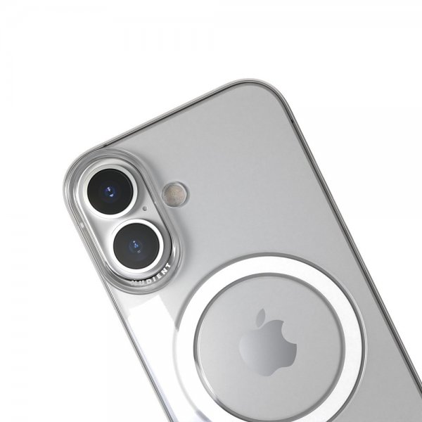 Nudient iPhone 16 Cover Tyndt Cover MagSafe Transparent