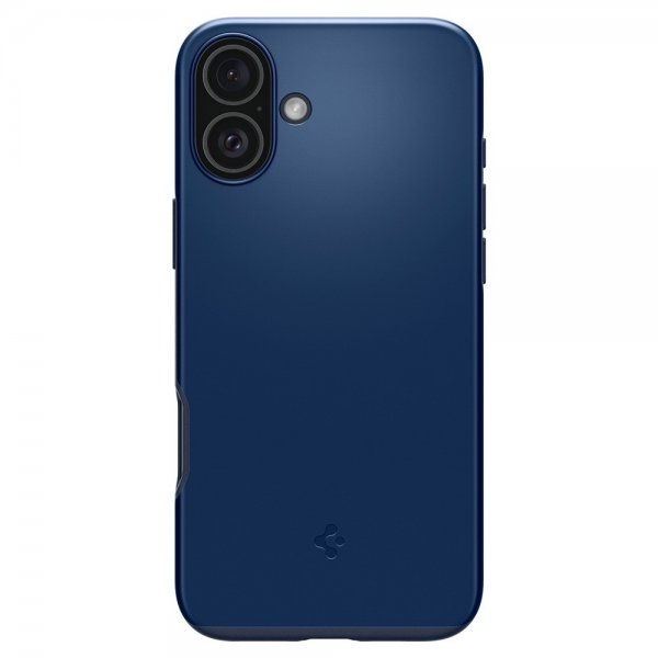 Spigen iPhone 16 Cover Thin Fit MagFit Navy Blue
