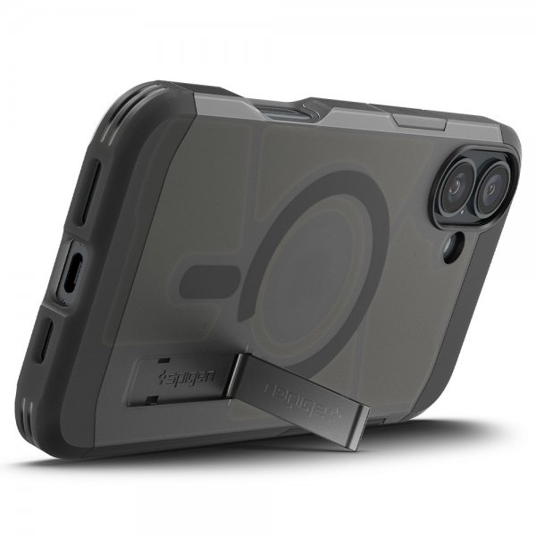 Spigen iPhone 16 Cover Tough Armor MagFit Frost Black