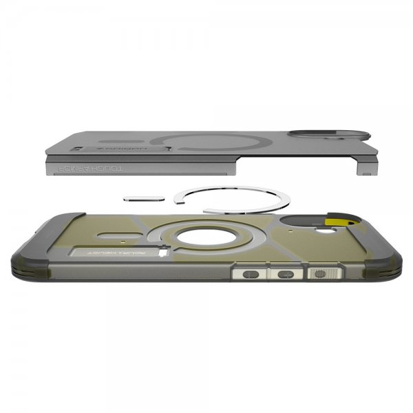Spigen iPhone 16 Cover Tough Armor MagFit Frost Black