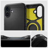 Spigen iPhone 16 Cover Tough Armor MagFit Sort