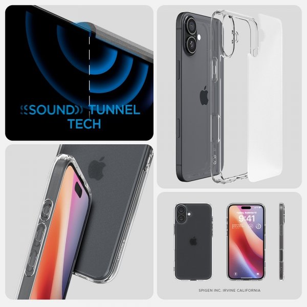 Spigen iPhone 16 Cover Ultra Hybrid Frost Clear